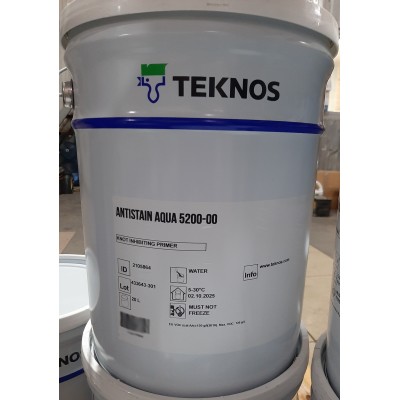 ANTISTAIN AQUA 5200-00 грунтовка-изолянт для укрывистого покрытия (хвойные породы).